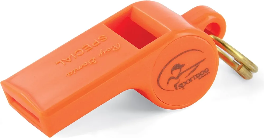 SportDOG SportDOG Roy Gonia Special Whistle, Orange with Pea