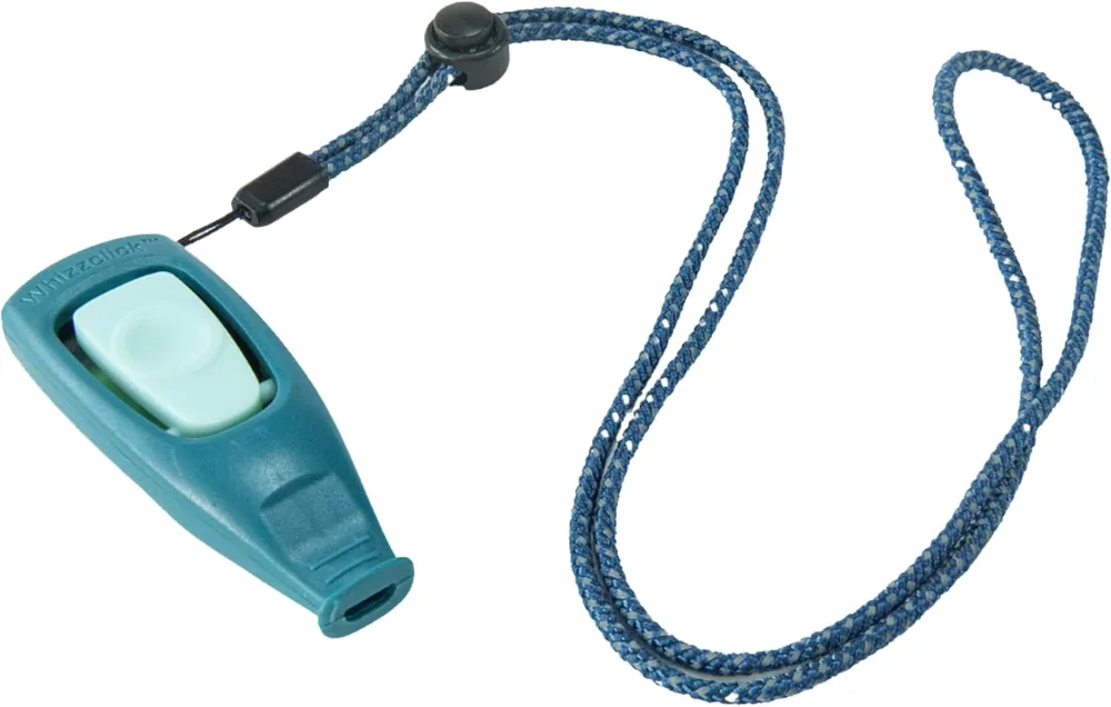 Coachi Company of Animals Coachi Puppy & Mini Whizzclick 2-in-1 Clicker and Whistle with Lanyard