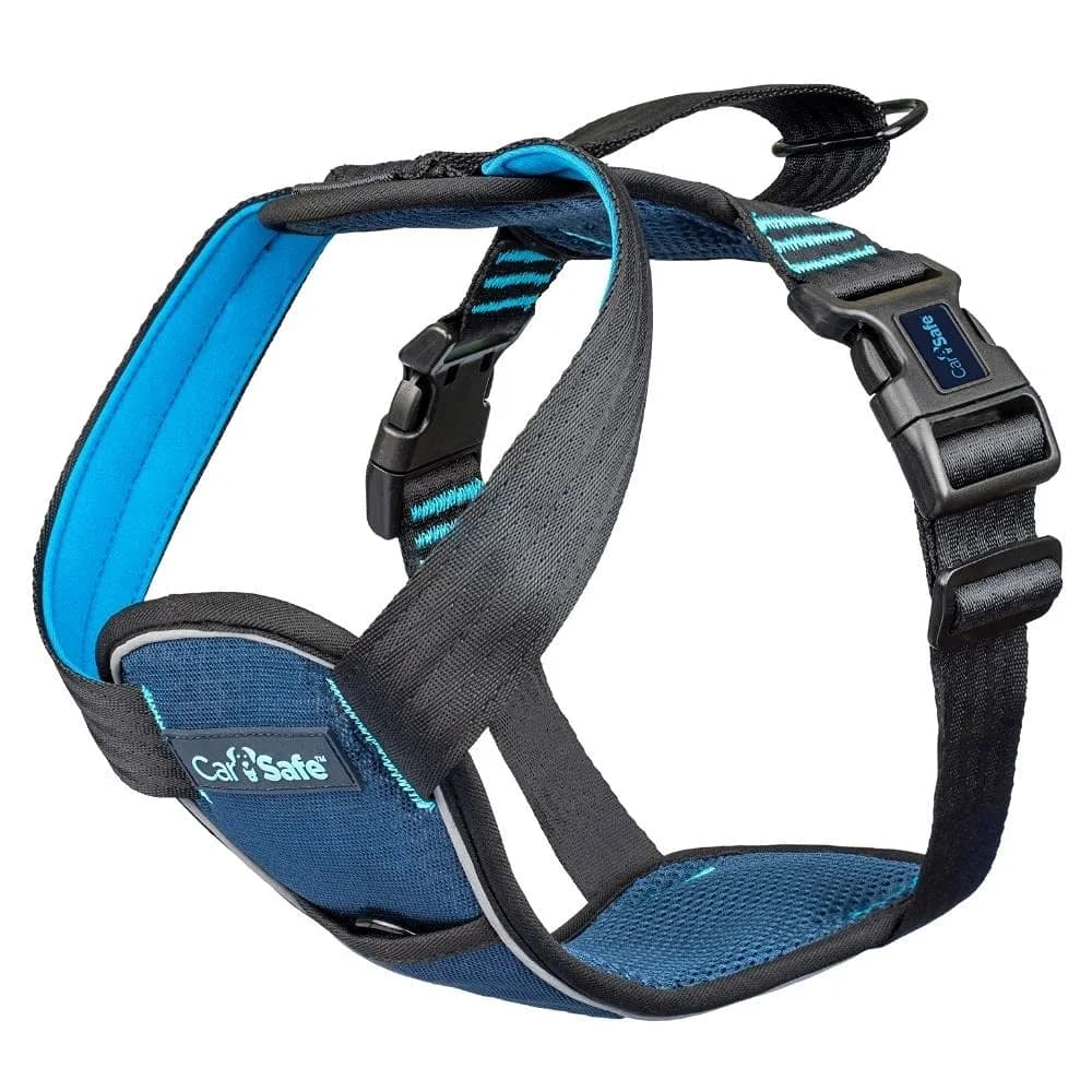 Carsafe CarSafe Crash Tested Dog Safety Harness - Crash Tested to 32Kg/70lbs, Safely Secure Dog in the Car, Comfortable and Padded Design. for Toy, Small, Medium and Large Dogs (Size Medium)