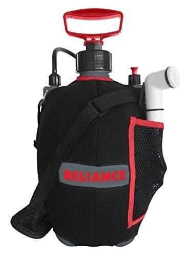 Reliance Products Reliance Products Flow Pro Pressurized Portable Showever, 2 Gallon, Black