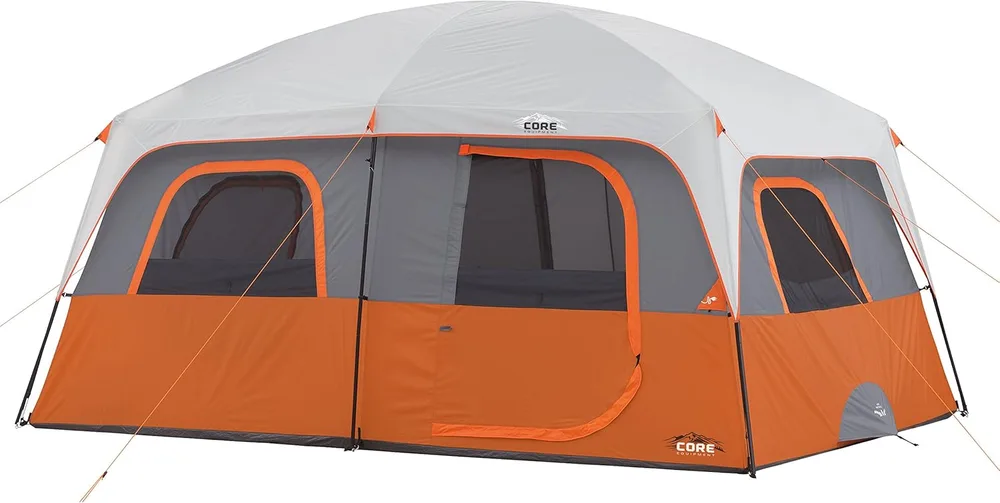 CORE CORE 10 Person Straight Wall Cabin Tent