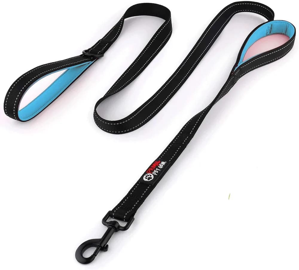 Primal Pet Gear Primal Pet Gear Dual Handle Reflective Dog Leash
