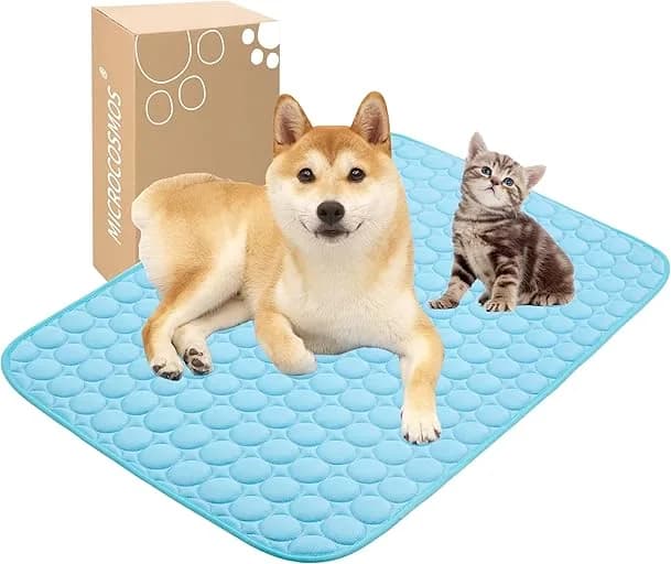 MICROCOSMOS MICROCOSMOS Summer Cooling Mat and Sleeping Pad for Pets, Kids, and Adults