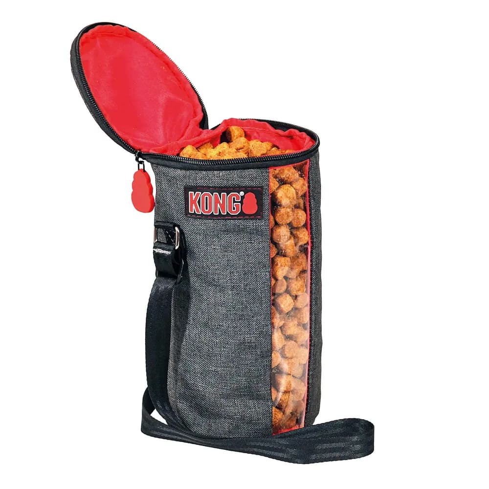 KONG Kong Kibble Storage Dog Food Travel Bag - Portable Food Container for Pets