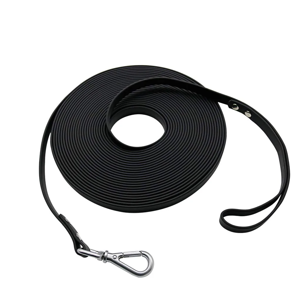 NIMBLE Waterproof Long Dog Leash Recall Training Lead 5 10 16 30 50 Foot for Large Medium Small Dogs Outdoor Training Walking Playing and Camping