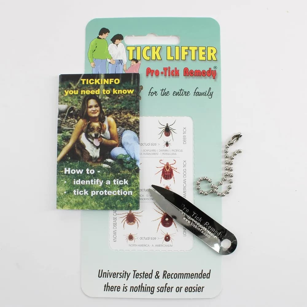Pro-Tick Remedy Tick Remover Tool by ProTick Remedy - Single Pack No Magnifier Model for Dog Cats Horses People and Pets - Removes All Ticks