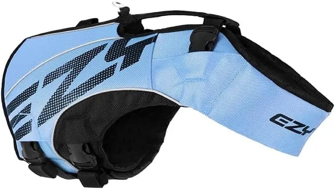 EzyDog EzyDog DFD X2 Dog Life Jacket, Blue, 4XS