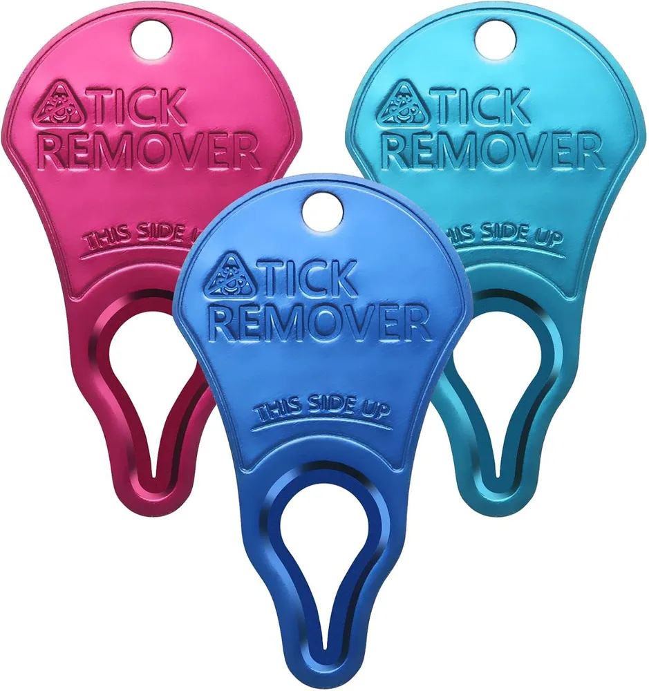 JOTOVO JOTOVO 3 Pack Tick Remover Tool Portable, Tick Removal for Pet and Humans, Safe and Reliable, Pain-Free, Essential Tools for Outdoor Activities