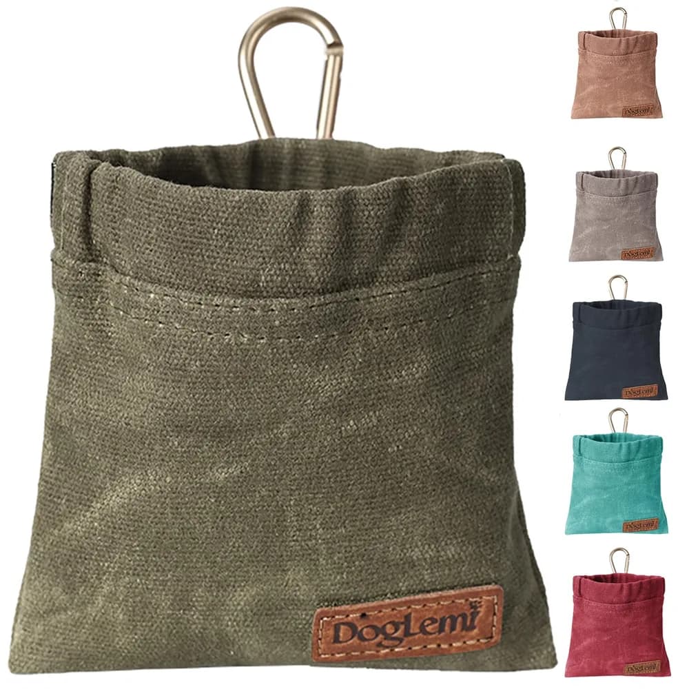 ETIAL ETIAL Portable Puppy Dog Training Treat Pouch with Auto-Closing Access for Walking, Travel, and Outdoor Use