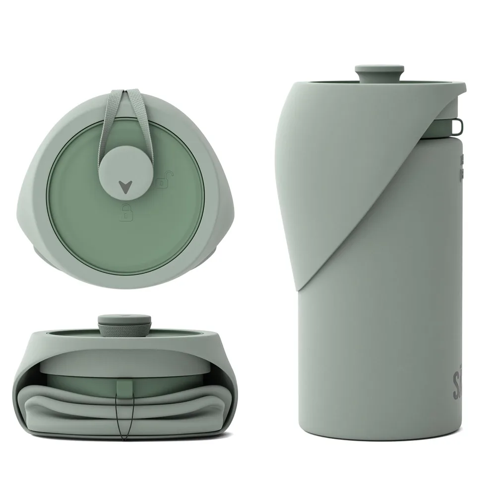 SÄKER SÄKER Portable Dog Water Bottle, Collapsible Water Bottle for Dogs Perfect for Walking, Hiking and Outdoors | Works as a Portable Water Bowl | Designed in Montreal - 750ml