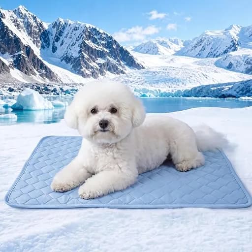 PatiencET PatiencET Dog Cooling Mat, Washable Summer Pet Cooling Pad