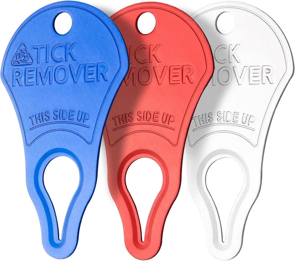 Dimsem 3 Pack Portable Tick Removal Tools, Tick Remover Tools for Dogs, Pets and Humans, Efficient, Safe and Reliable, Tick Key Essentials for Outdoor Activities