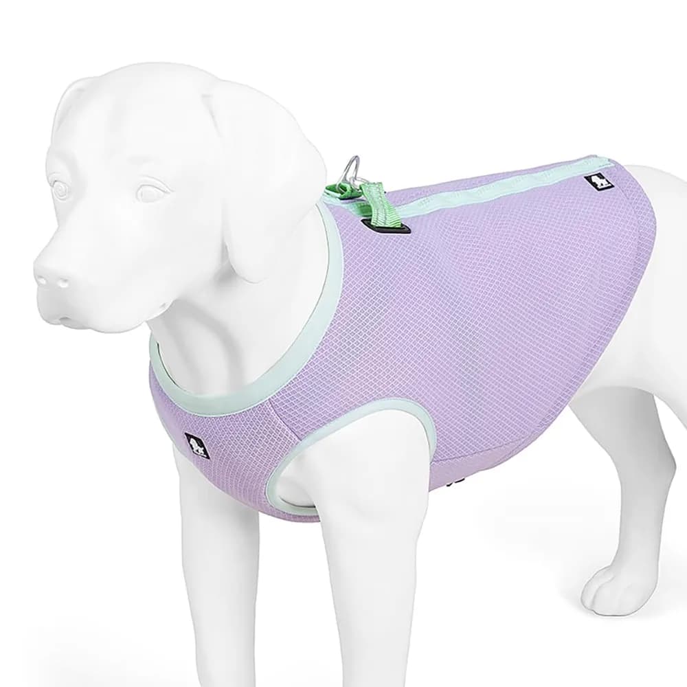 SGODA SGODA Dog Cooling Vest Harness Cooler Jacket Purple Small
