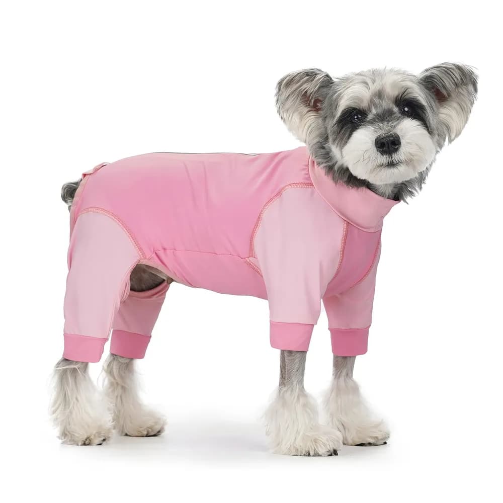 LULALARK Sun Protection Cooling Suit for Small Medium Dog Shirt,UPF 50+ Summer Breathable Dog Jumpsuit Pajamas,Quick-Dry Outdoor Shedding Control Dog Tshirt Pet Apparel