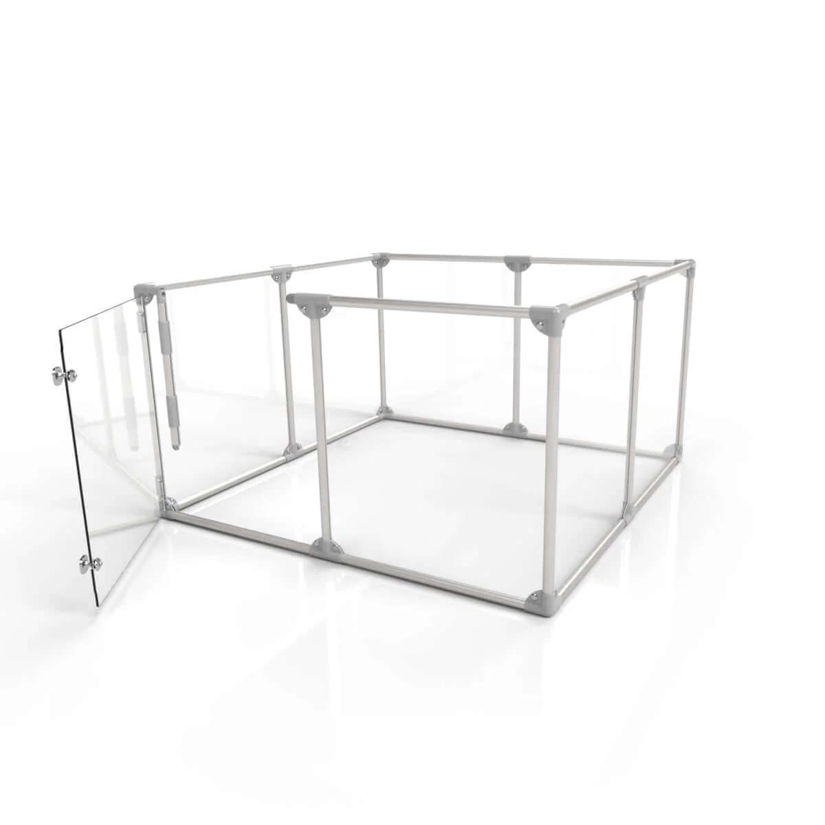 Clearly Loved Pets 27-inch Tall Medium Lucidium Pet Pen