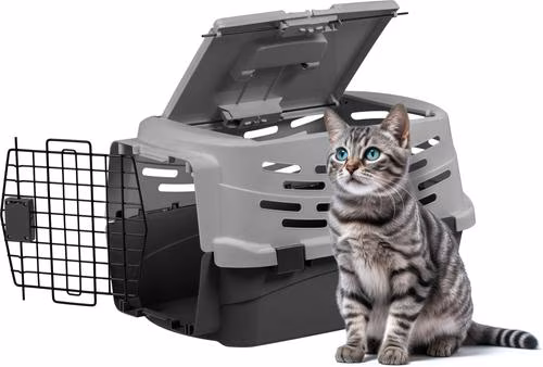 IRIS Two Door Front & Top Access Dog & Cat Travel Carrier