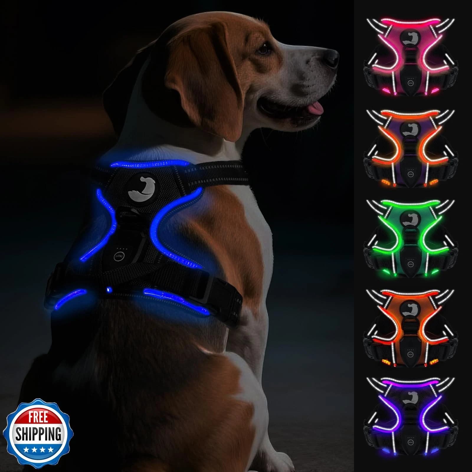 JOYTALE Light Up Dog Harness