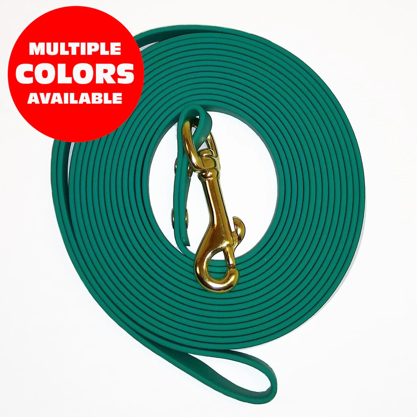 Palomine Lines Waterproof BioThane Dog Leash - 1/2 in