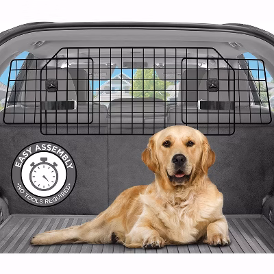 Pawple by Arf Pets Adjustable Universal-Fit SUV Dog Car Barrier