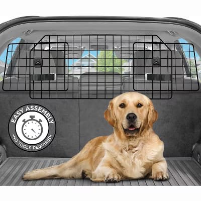 Pawple by Arf Pets Adjustable Universal-Fit SUV Dog Car Barrier