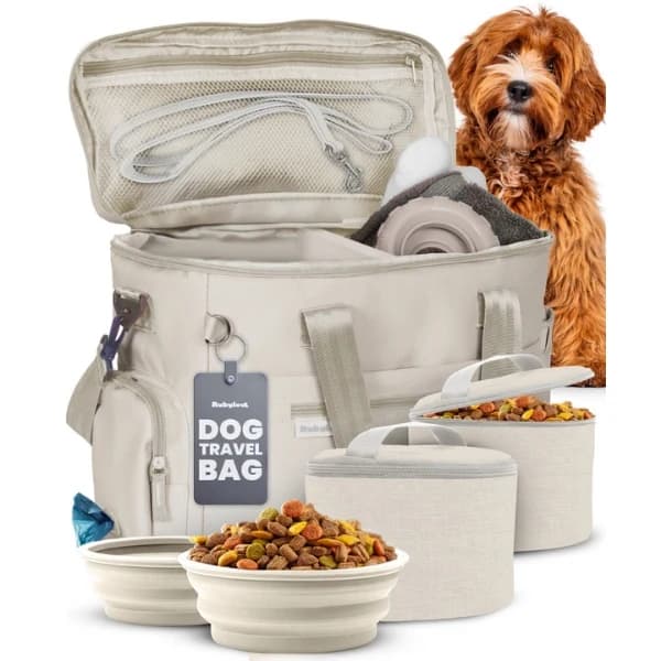 Rubyloo The Original Doggy Bag Dog Travel Bag for Supplies