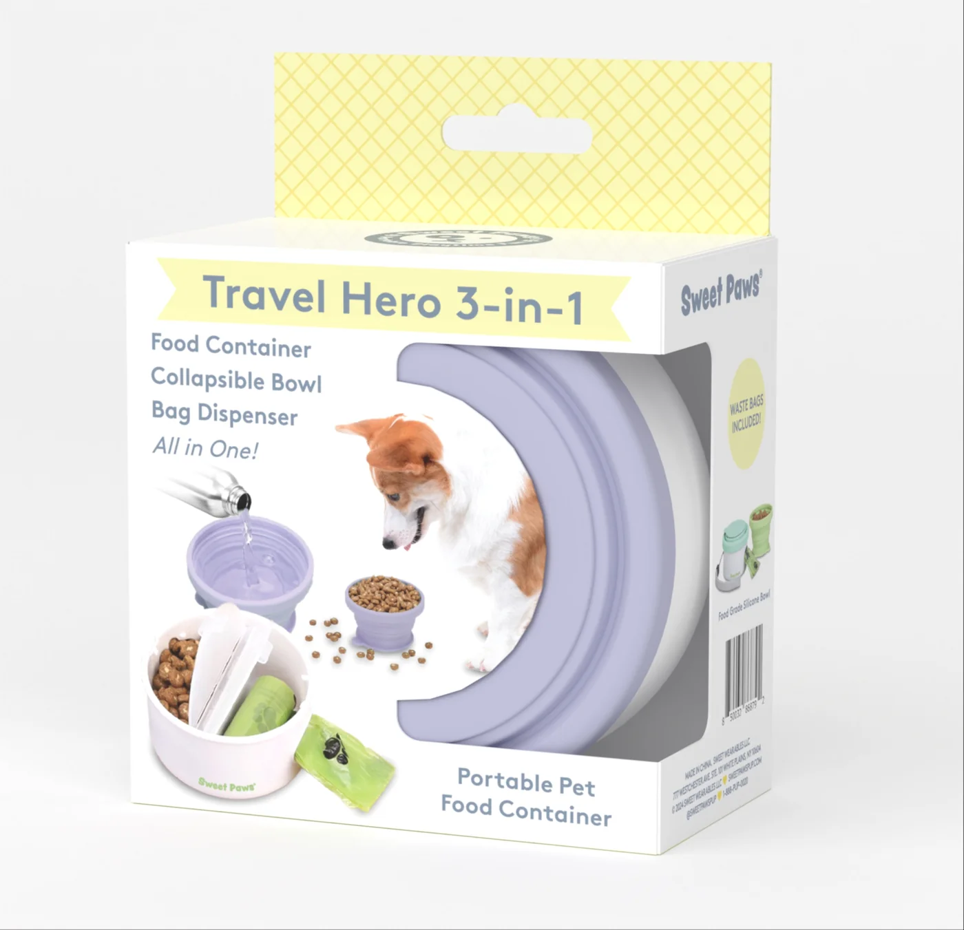 Sweet Paws Travel Hero 3-in-1