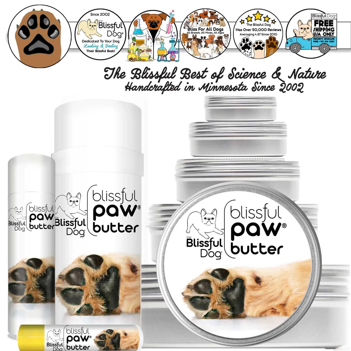 The Blissful Dog Blissful Paw Butter